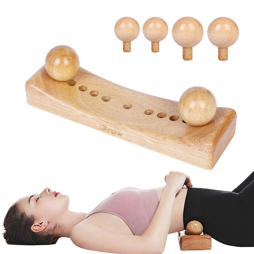 Back Trigger Point Massager and Massage Hip Hook Release Tool